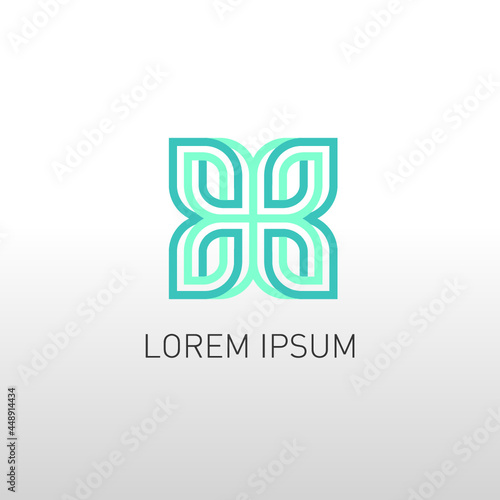 corporate butterfly logo design