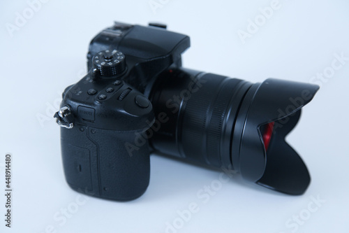 Professional digital cameraカメラ,一眼レフ,レンズ,黒,プロ,Professional digital camera 
