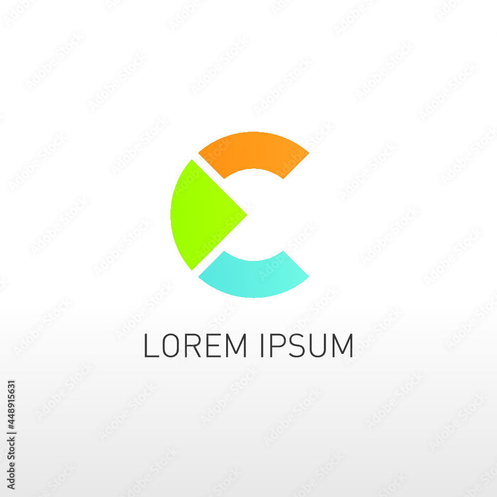 corporate c logo design corporate c logo design