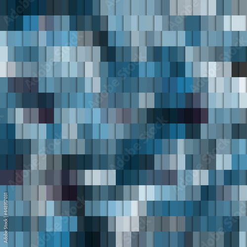 The Abstract Blue And Indigo Checkered Seamless Pattern Background