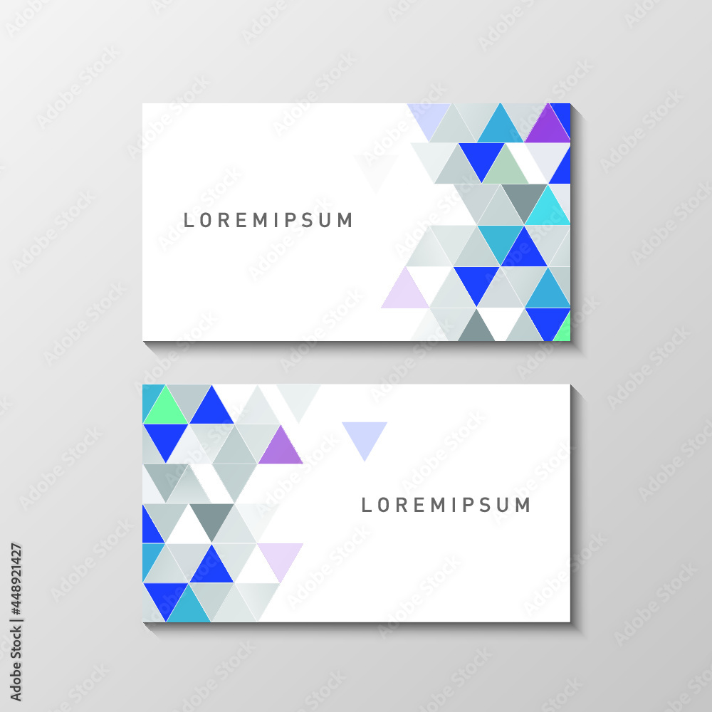 Fototapeta premium corporate business card design