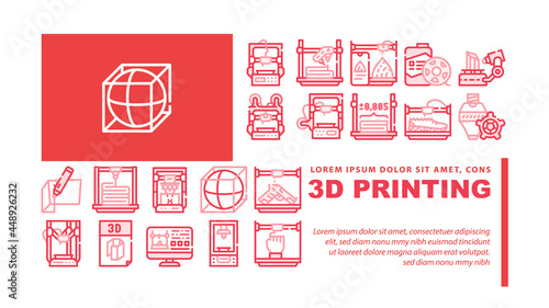 Building Material Landing Web Page Header Banner Template Vector. Metallic Armature Grid And Styrofoam, Bitumen And Concrete Brick Building Material Illustration