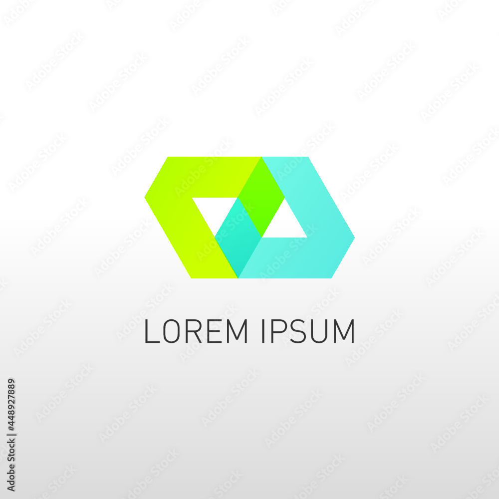 Naklejka premium corporate logo design