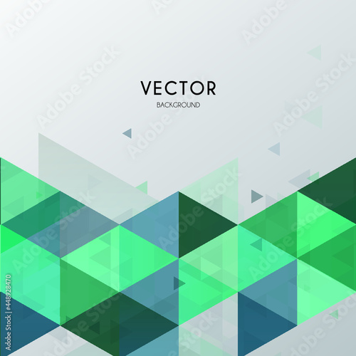 corporate background design with various triangles