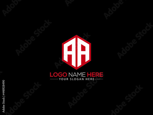 Letter AA Logo, creative aa a a logo icon vector for your brand