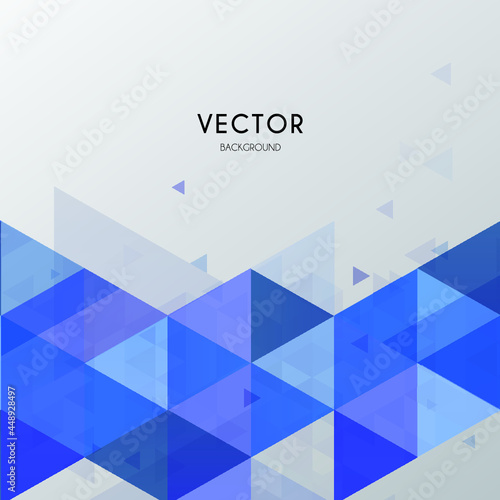corporate background design with various triangles
