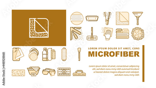 Patch Pocket Clothes Landing Web Page Header Banner Template Vector. Pocket With Clasp And Button For Storage Bullet And Knife, Credit Cards And Coins, Illustration