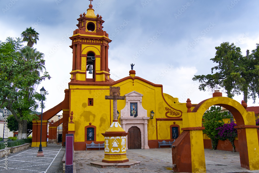 Peña de Bernal, Mexico - Iglesia de San Sebastian