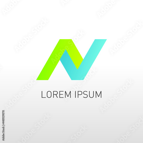 corporate n logo design