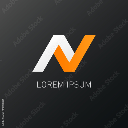 corporate n logo design