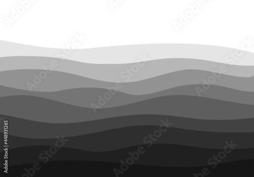 background sample black wave gradient transition wall
