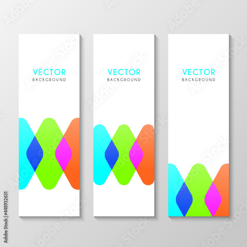colorful corporate banner design