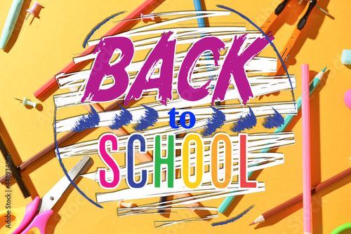 Set of stationery with text...