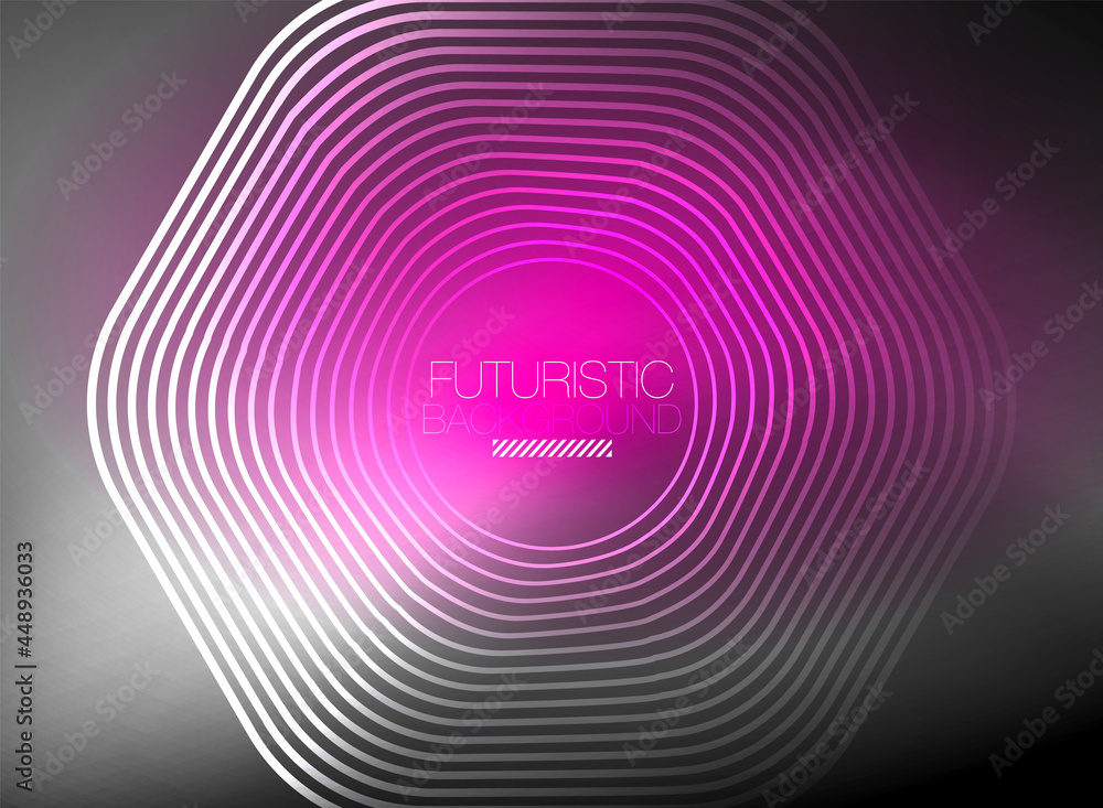 Neon color square shape lines abstract background. Shiny magic energy and motion concept, vector abstract wallpaper background Neon color square shape lines abstract background. Shiny magic energy and motion concept, vector abstract wallpaper background