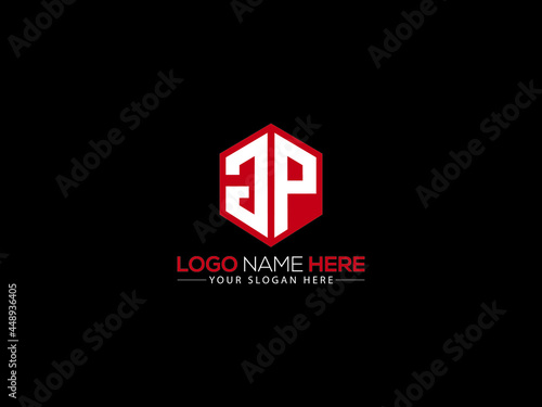 GP Letter Logo, creative gp logo sticker vector for business