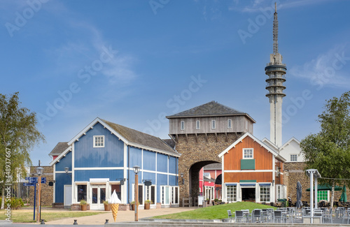 Canvas Print Lelystad-Batavia Stad, Flevoland Province, The Netherlands