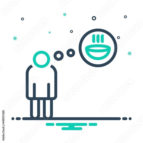 Mix icon for hunger 