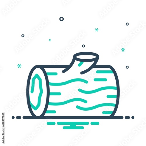 Mix icon for wood 