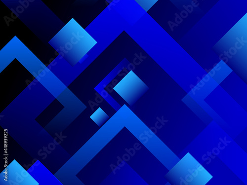 Abstract geometric blue smooth stylish colorful modern pattern background