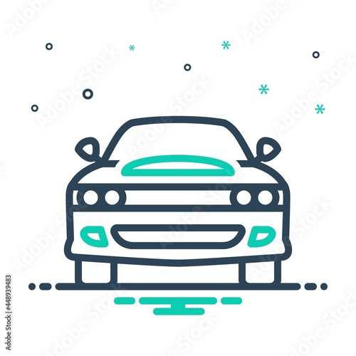 Mix icon for dodge
