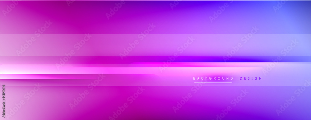 Abstract background - lines composition created with lights and shadows. Technology or business digital template. Trendy simple fluid color gradient abstract background with dynamic