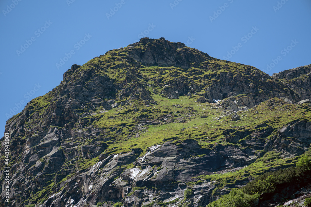beautiful alpine landscape in the hohe tauern national park in austria, salzburg at a sunny summer day beautiful alpine landscape in the hohe tauern national park in austria, salzburg at a sunny summer day