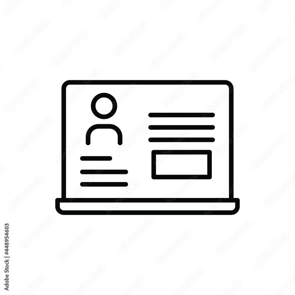 CV icon vector set. Resume illustration sign collection. user data user data. CV icon vector set. Resume illustration sign collection. user data user data.