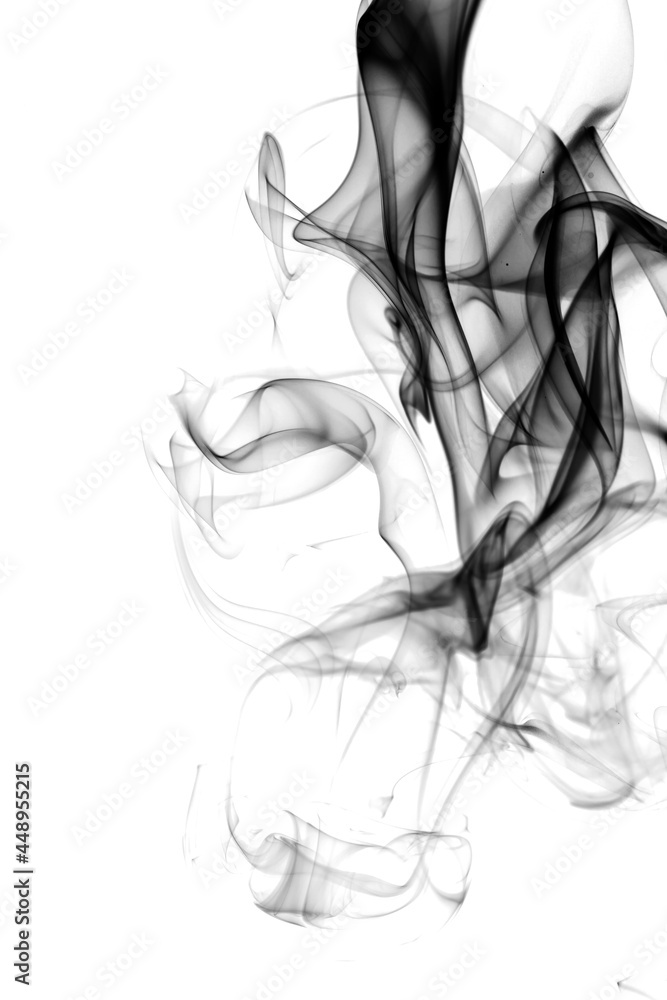 Fototapeta premium Toxic fumes movement.