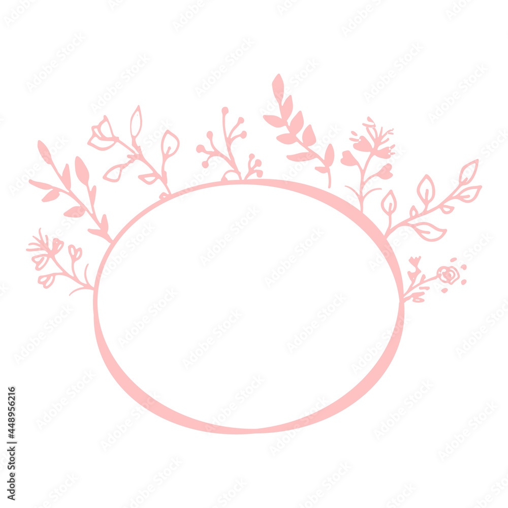 Vector pink abstract floral background or banner Vector pink abstract floral background or banner