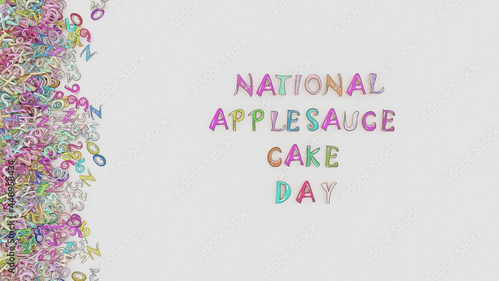 National applesauce cake day National applesauce cake day