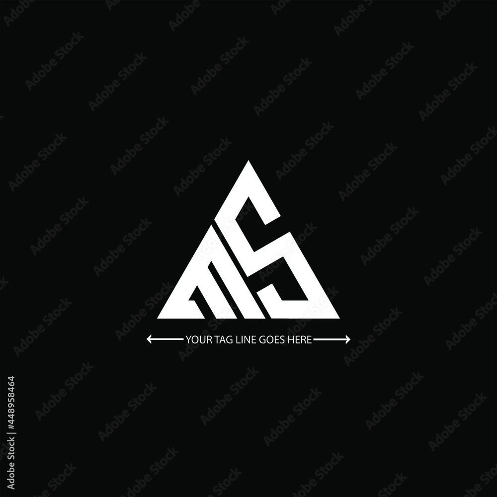 MS letter logo creative design MS unique design Stock Vector Adobe Stock MS letter logo creative design MS unique design Stock Vector Adobe Stock