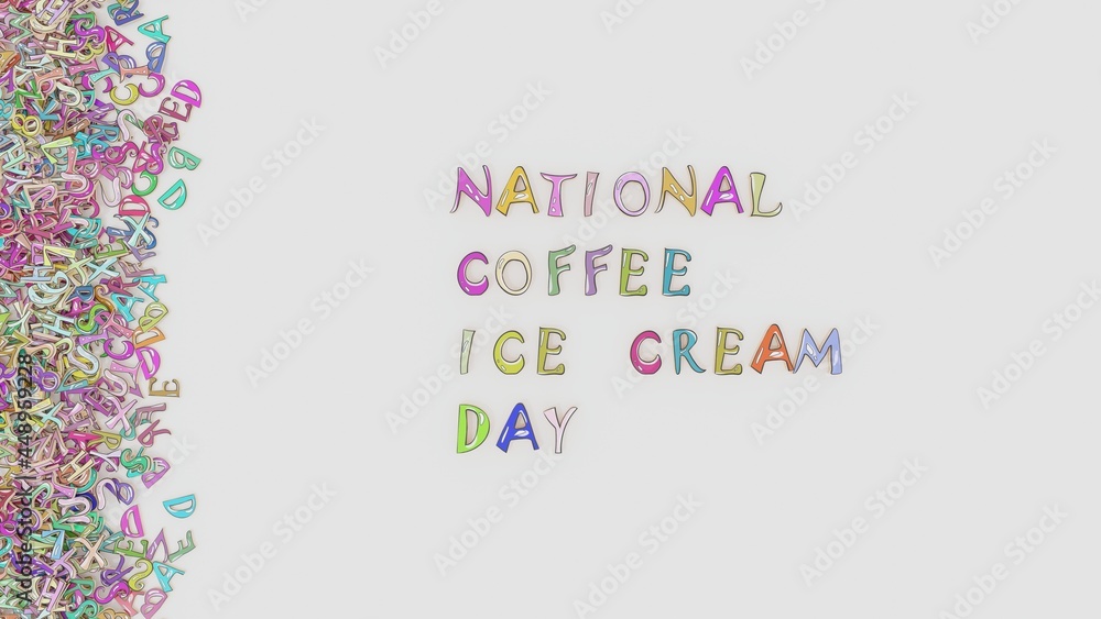 National coffee ice cream day