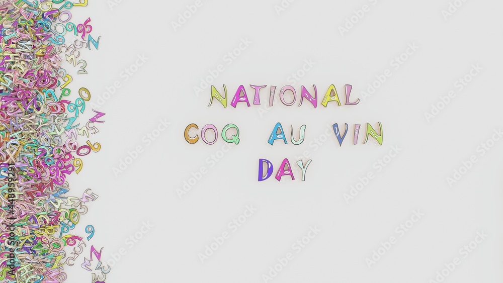 National coq au vin day