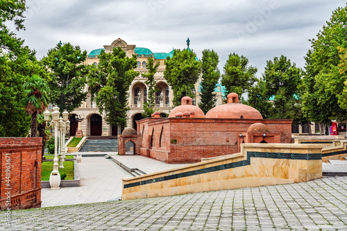 Old Turkish bath Chokek in Ganja city built in the 17th century