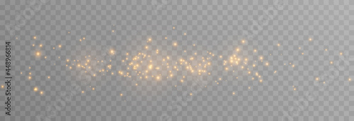 Vector magic glow. Sparkling light, sparkle dust png. Sparkling magical dust. Christmas light.
