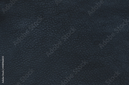 Black leather texture, part of the jacket. Leather jacket texture. © homeworlds