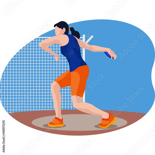 Female Discus Thrower