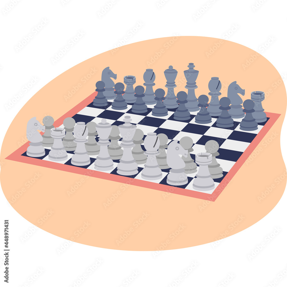 Fototapeta premium Chess game