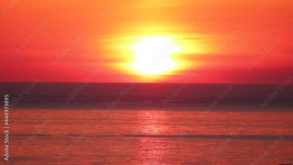 秋田県にかほ市 夕日 秋田県にかほ市 夕日