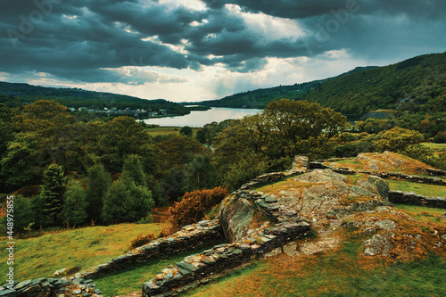 Ancient castle ruins.