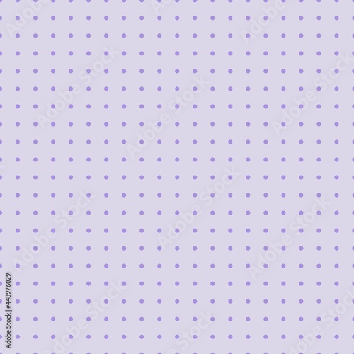 Purple Polka Dot seamless pattern. Vector background.