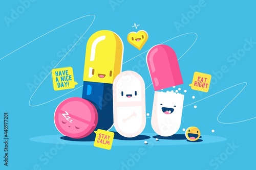 Funny tablets characters