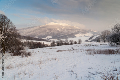 Wallpaper Mural A view of the Bieszczady peaks from the Wyżna Pass, the Bieszczady Mountains Torontodigital.ca
