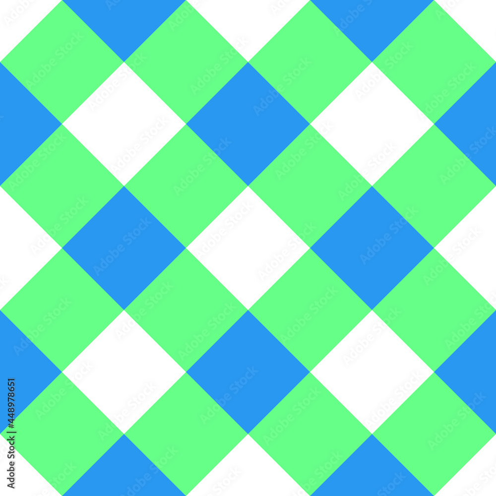 Diagonal plaid pattern, bright fabric checkered print, colorful tartan wallpaper