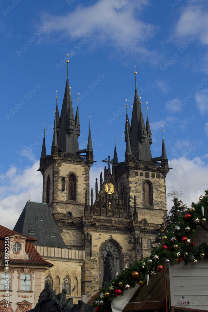 Christmas in Prague on Old Town Square 09.12.2018.