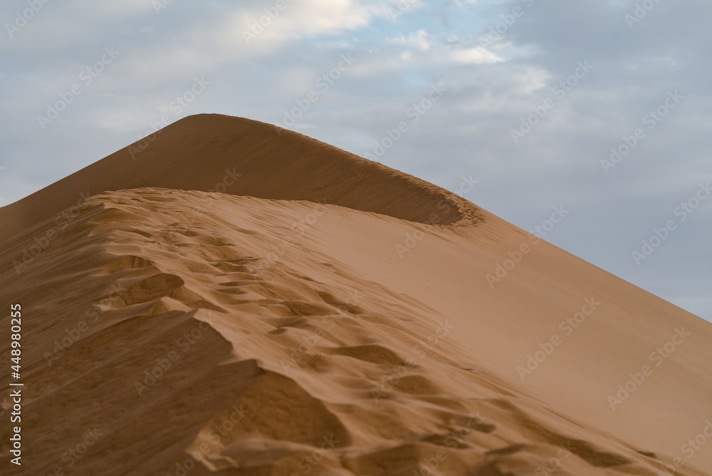 The dunes at the Gobi Desert