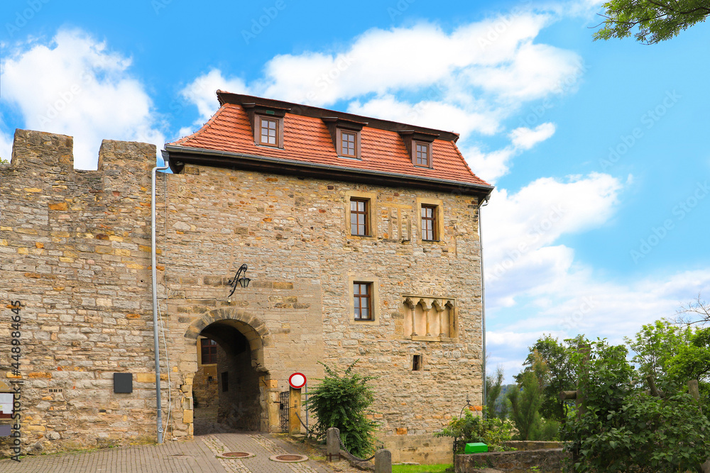Obraz premium Creuzburg Castle in Thuringia - Germany