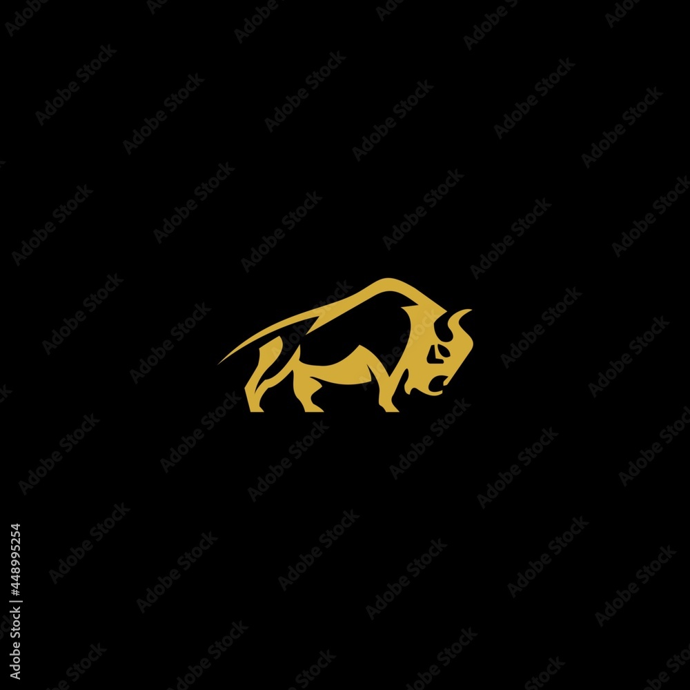 Obraz premium byson vector