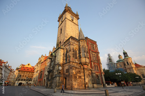 Old town hall in Stare Mesto, Prague, Czech Republic