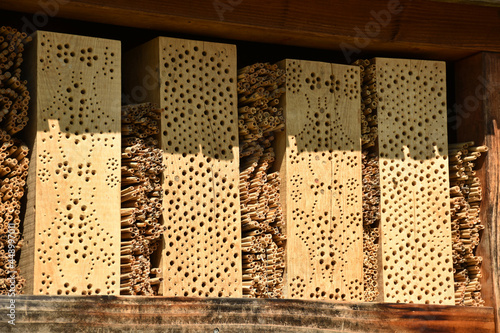 Insektenhotel für Wildbienen